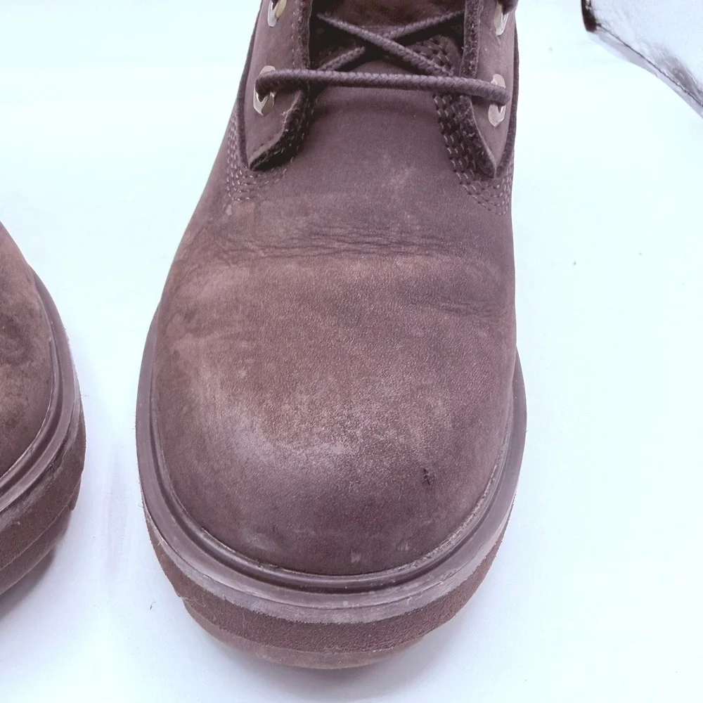 Timberland Kinsley 6-Inch Boot Women 7 Brown A2DX2 Waterproof Nubuck